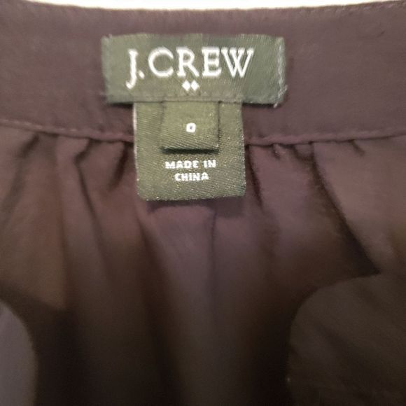 J. Crew Black Button-up Blouse - Picture 3 of 3